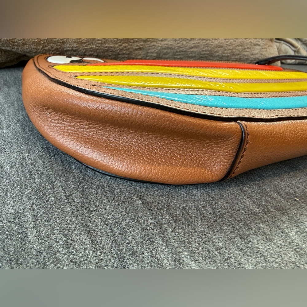 Kate Spate Macaw Parrot Leather Clutch - Picture 7 of 16